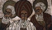 The three patriarchs: Abraham, Isaak and Jakob unknow artist